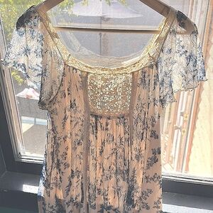 Denim & Supply - Ralph Lauren London Rose Lace Dress. An instant classic.
